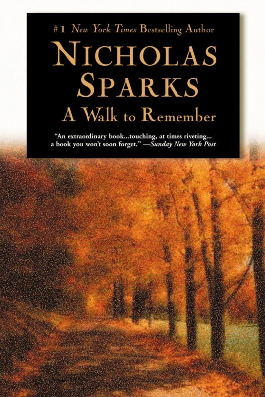 A walk to remember by Nicholas Sparks (1999) 