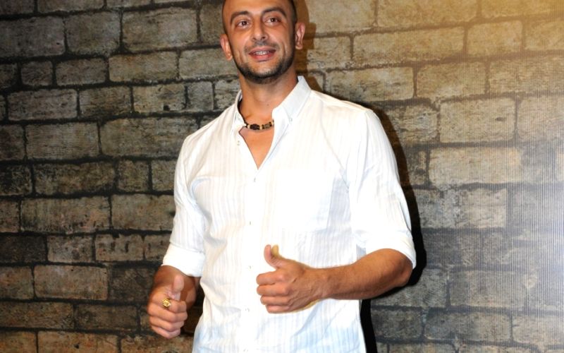 : Mumbai: Actor Arunoday Singh at the screening of upcoming movie 'Kandahar