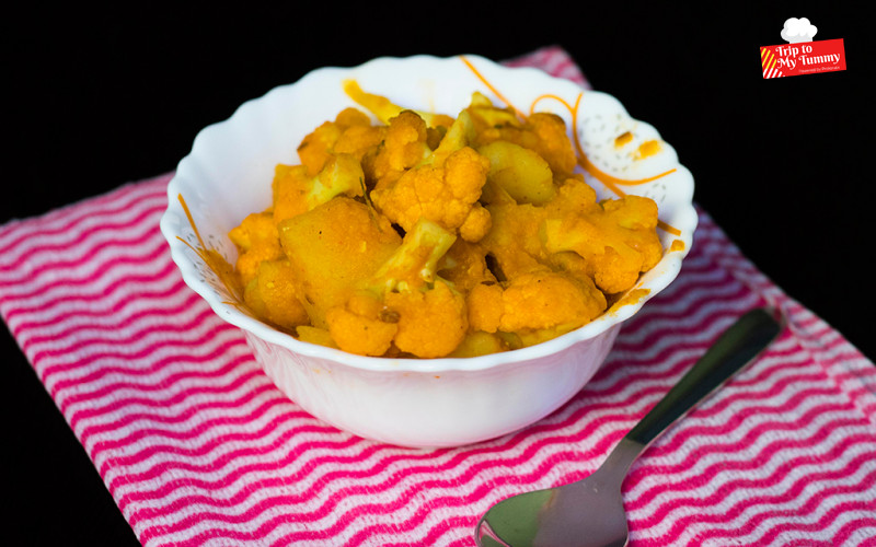 Aloo Gobi Masala | Restaurant Style Potato Cauliflower Masala Curry
