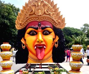 Bonalu' celebrations underway, in Hyderabad on Aug 9, 21018.