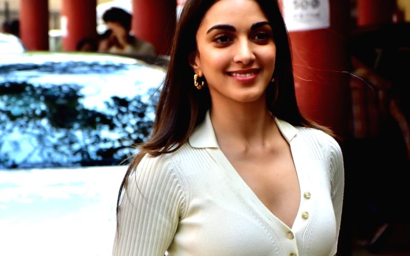 : Mumbai: Indian actress Kiara Advani spotted at lower parel in Mumbai