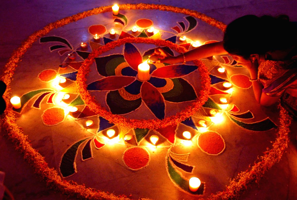 Rangoli Glory !!