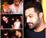 NTR Jr in Mumbai for &#039;War 2&#039; shoot, bonds with KJo, Ranbir, Alia, Hrithik