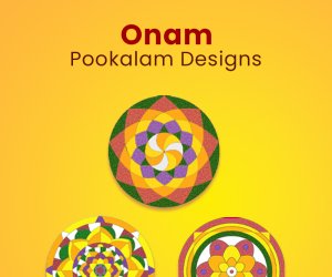 Onam Pookalam Designs