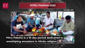  Pitru Paksha 2023: Devotees offer prayers, take dip in holy river 