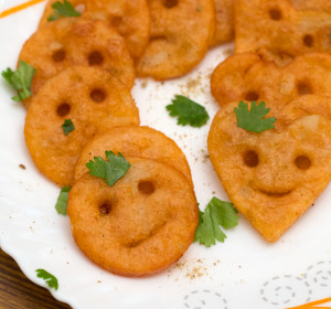 Kid Friendly Easy Potato Smileys Recipe