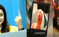 Trisha Krishnan casts her vote in Chennai; flaunts her inked index finger