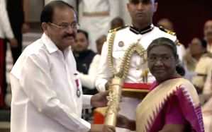 Two distinguished sons of Andhra receive Padma Vibhushan